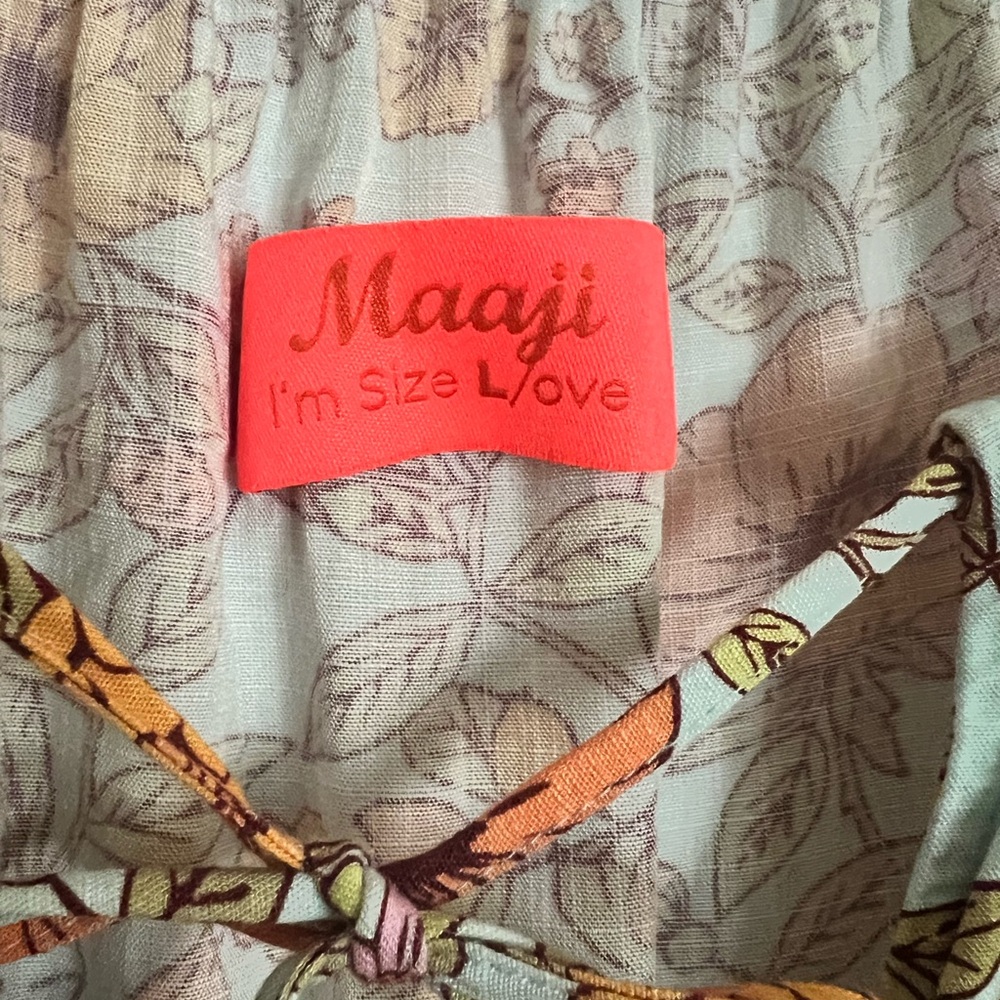 Maaji Everyday Light Calix Floral Romper Size Large - Picture 2 of 3